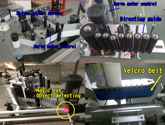 中国 セリウムのステッカーの分類機械、自己接着ラベルのための化粧品のびんの分類機械 サプライヤー