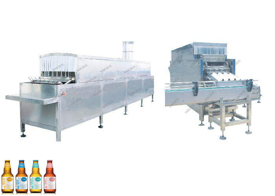 中国 ビール自動びん洗濯機2.2KW サプライヤー