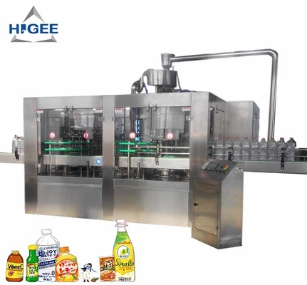 中国 ペットびんのための自動炭酸飲料の充填機/液体の充填機 サプライヤー