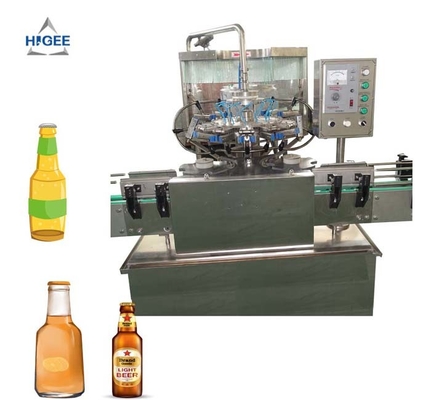 中国 ガラス ビンの小さいビール瓶機械/小規模のビール瓶装置 サプライヤー