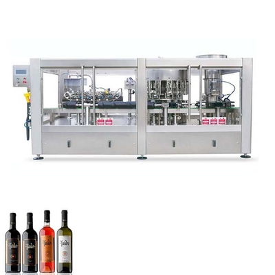 中国 1140mlガラス ビンの液体のワイン・ボトルの生産のための自動ワインの充填機ライン サプライヤー